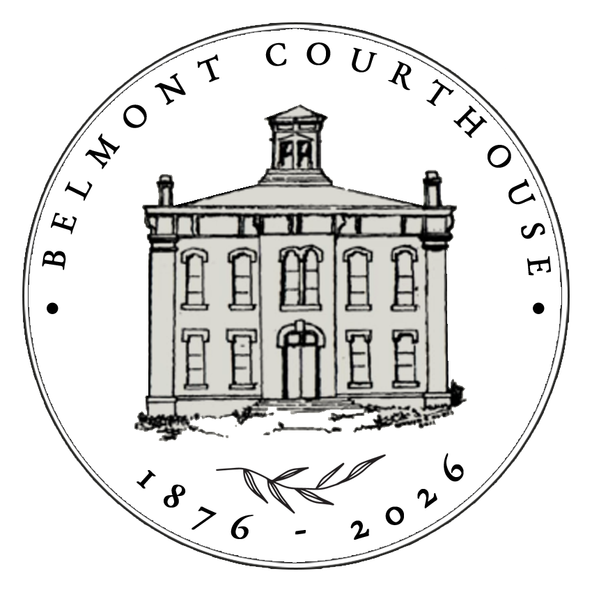Belmont Courthouse’s 150th Anniversary Sticker